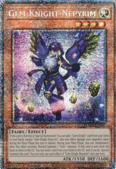 Gem-Knight Nepyrim - BLMM-EN021 - Starlight Rare - 1st Edition